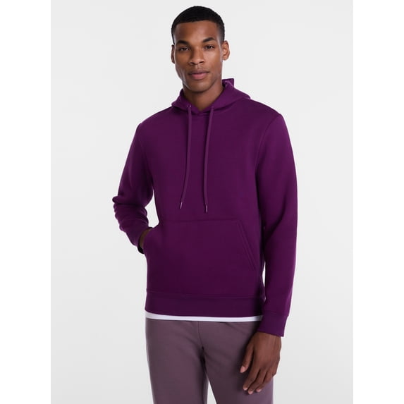 Athletic Works Men's & Big & Tall Men's Fleece Hoodie Sweatshirt, Sizes XS-4XLT