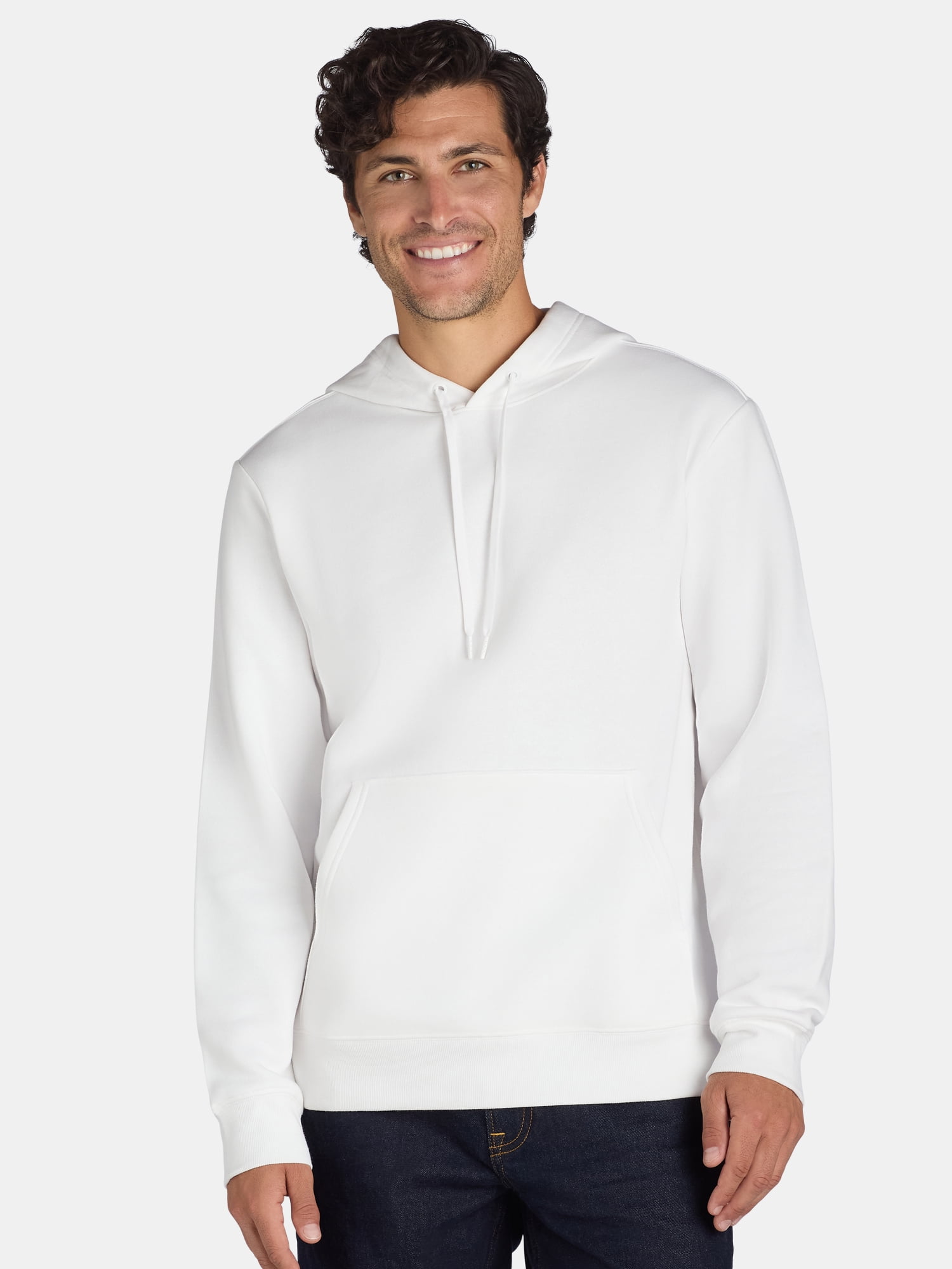 Athletic Works Men's & Big & Tall Men's Fleece Hoodie Sweatshirt, Sizes XS-4XLT