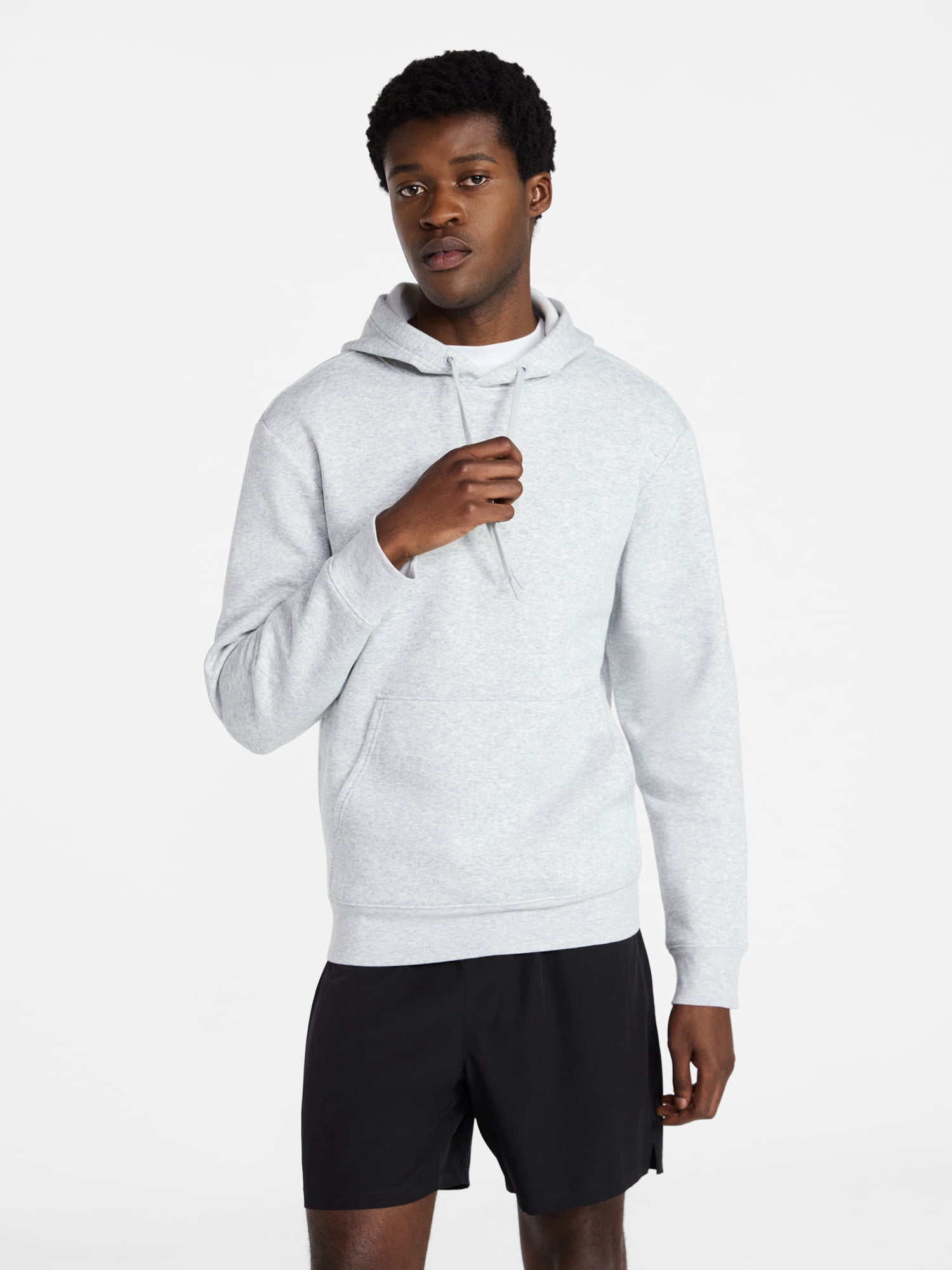 Athletic Works Men's & Big & Tall Men's Fleece Hoodie Sweatshirt, Sizes XS-4XLT