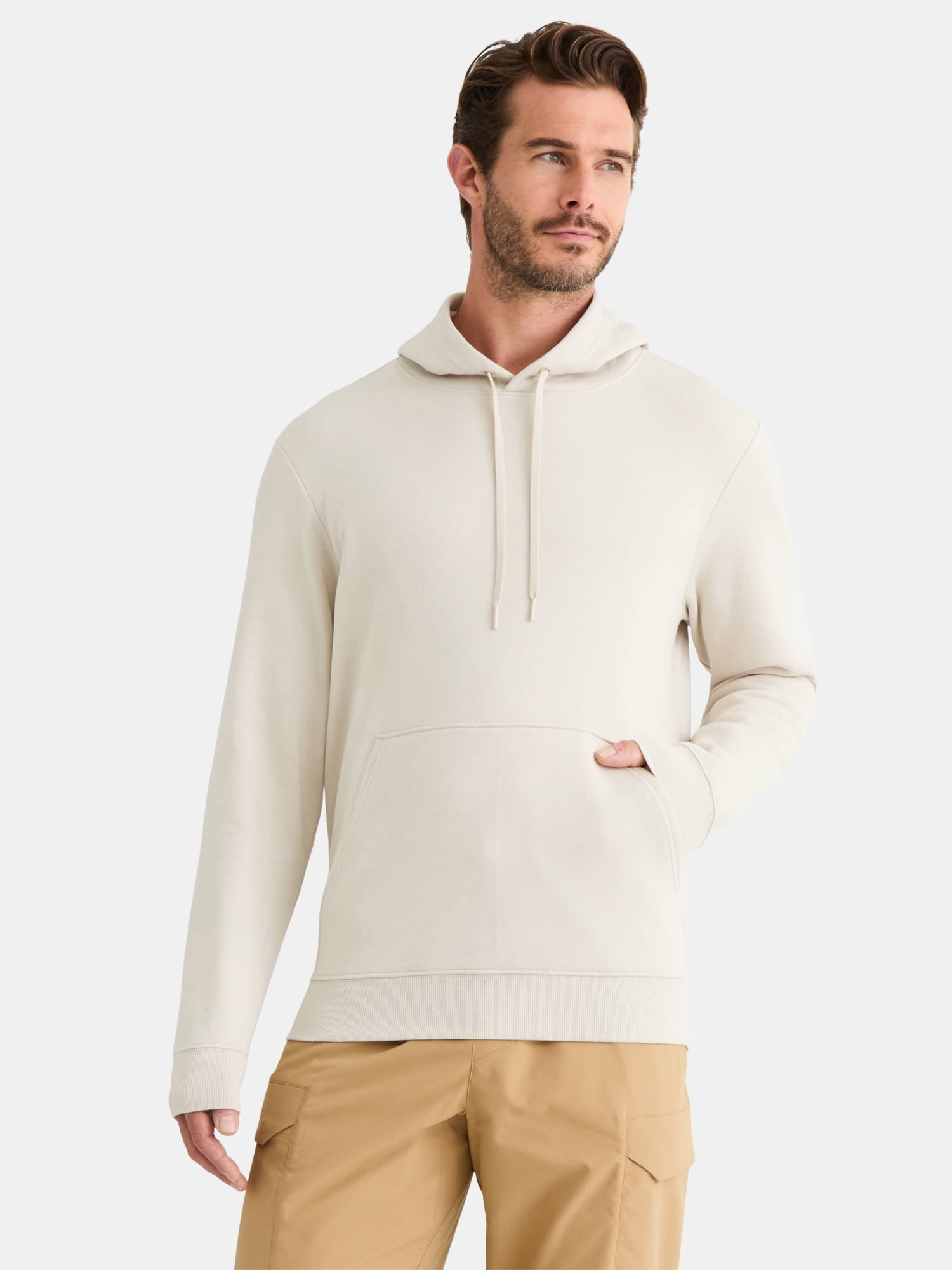 Athletic Works Men's & Big & Tall Men's Fleece Hoodie Sweatshirt, Sizes XS-4XLT