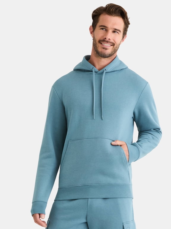 Men's & Big & Tall Men's Fleece Hoodie Sweatshirt, Sizes XS-4XLT