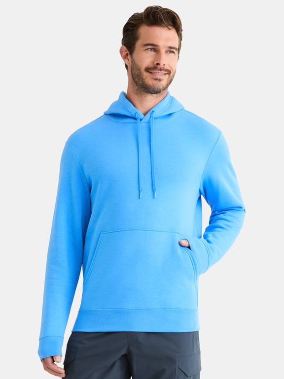 Men's & Big & Tall Men's Fleece Hoodie Sweatshirt, Sizes XS-4XLT