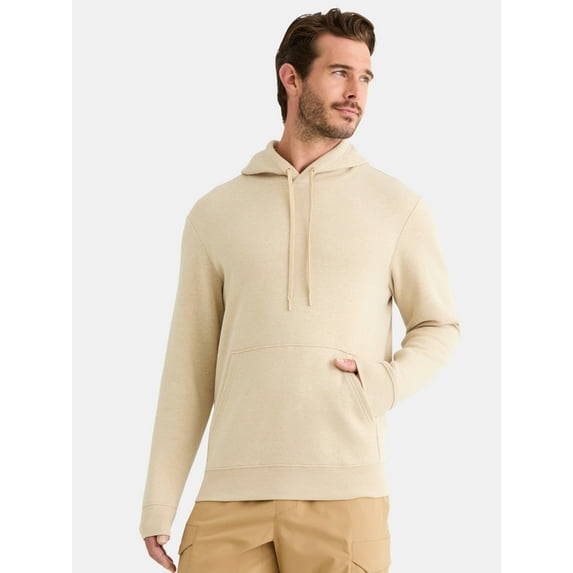 Athletic Works Men's Fleece Pullover Hoodie with Long Sleeves, Sizes XS-4XLT