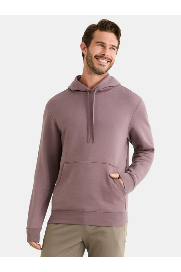 Men's & Big & Tall Men’s Fleece Hoodie Sweatshirt, Sizes XS-4XLT
