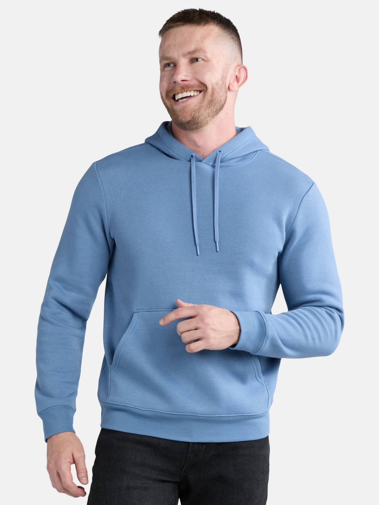 Athletic Works Men's and Big & Tall Men's Fleece Hoodie, Sizes XS-4XLT
