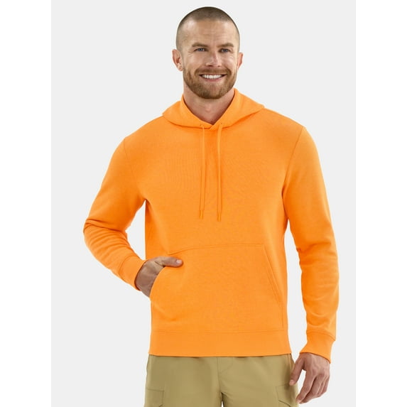 Athletic Works Men's Fleece Pullover Hoodie with Long Sleeves, Sizes XS-4XLT