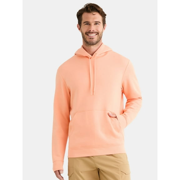 Athletic Works Men's & Big & Tall Men’s Fleece Hoodie Sweatshirt, Sizes XS-4XLT