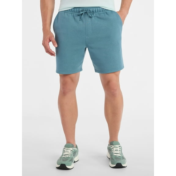 Athletic Works Men’s and Big Men’s Fleece Shorts, Size S-5XL