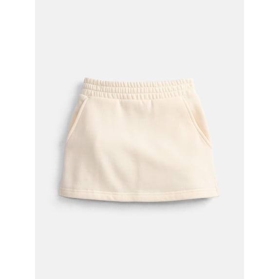 Athletic Works Girls' Active Fleece Skort, Sizes 4-18 & Plus