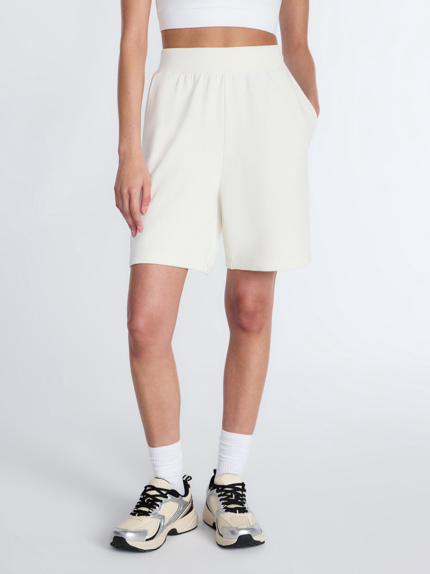Women's and Women's Plus Bermuda Shorts, 7'' Inseam, Sizes XS-4X