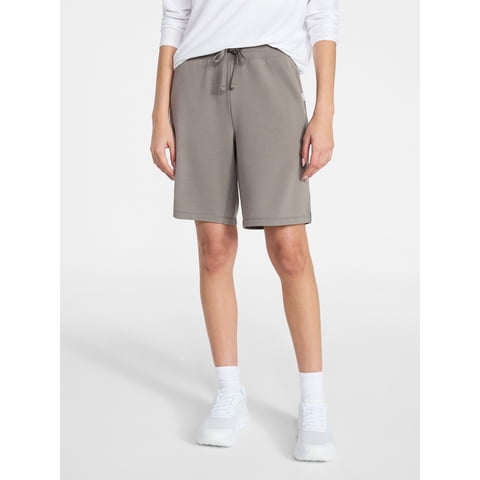 Athletic Works Women's and Women's Plus French Terry Bermuda Shorts, Sizes XS-4X