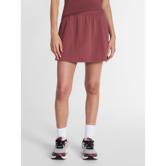 Athletic Works Women's and Women's Plus Fleece Skort, Size XS-4X