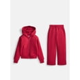 thumbnail image 1 of Athletic Works Boys Fleece Zip Hoodie and Sweatpants Set, 2 Piece, Sizes 4-18 & Husky, 1 of 3
