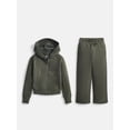 thumbnail image 1 of Athletic Works Boys Fleece Zip Hoodie and Sweatpants Set, 2 Piece, Sizes 4-18 & Husky, 1 of 3