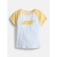 thumbnail image 1 of Athletic Works Girls Active Graphic Tee with Short Sleeves, Sizes 4-18 Plus, 1 of 3