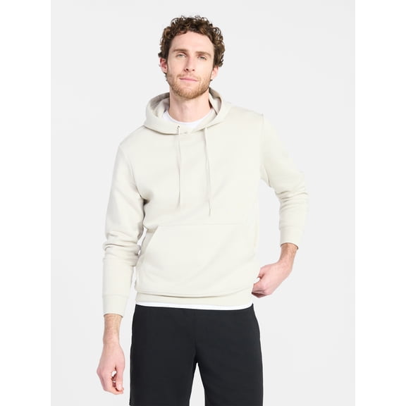Athletic Works Men's & Big & Tall Men’s Fleece Hoodie Sweatshirt, Sizes XS-4XLT