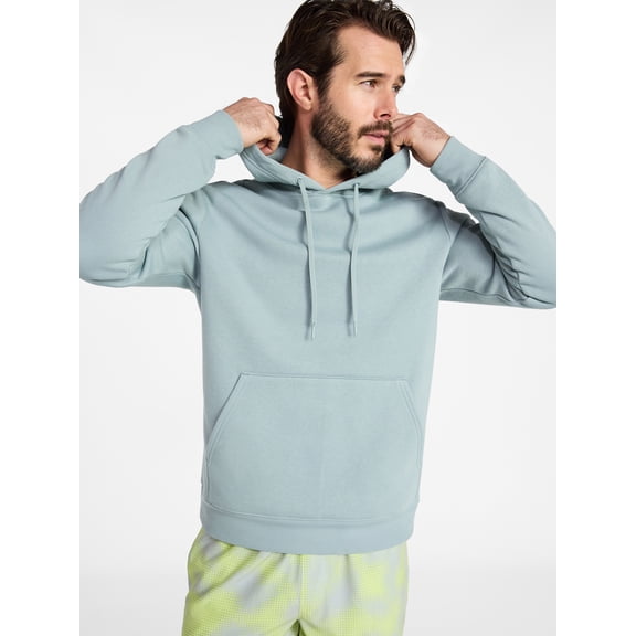 Athletic Works Men's & Big & Tall Men’s Fleece Hoodie Sweatshirt, Sizes XS-4XLT