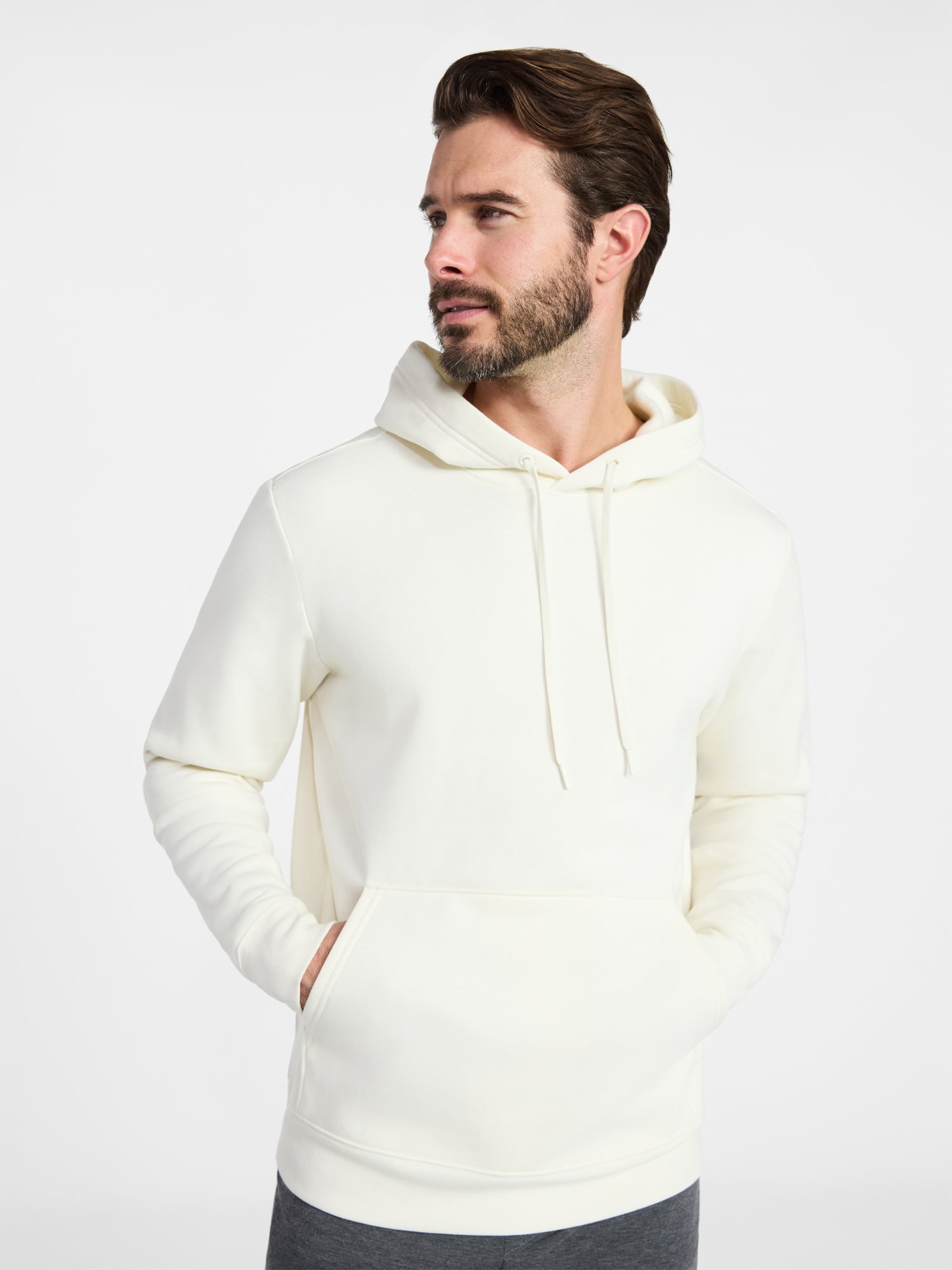 Athletic Works Men's & Big & Tall Men's Fleece Hoodie Sweatshirt, Sizes XS-4XLT