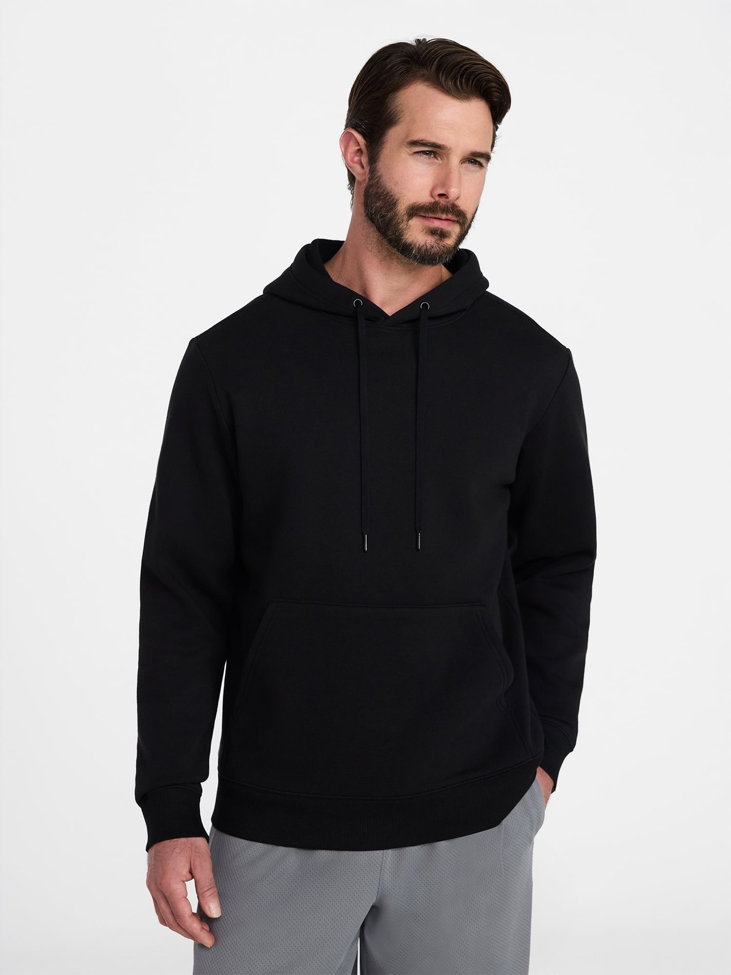 Athletic Works Men's & Big & Tall Men's Fleece Hoodie Sweatshirt, Sizes XS-4XLT