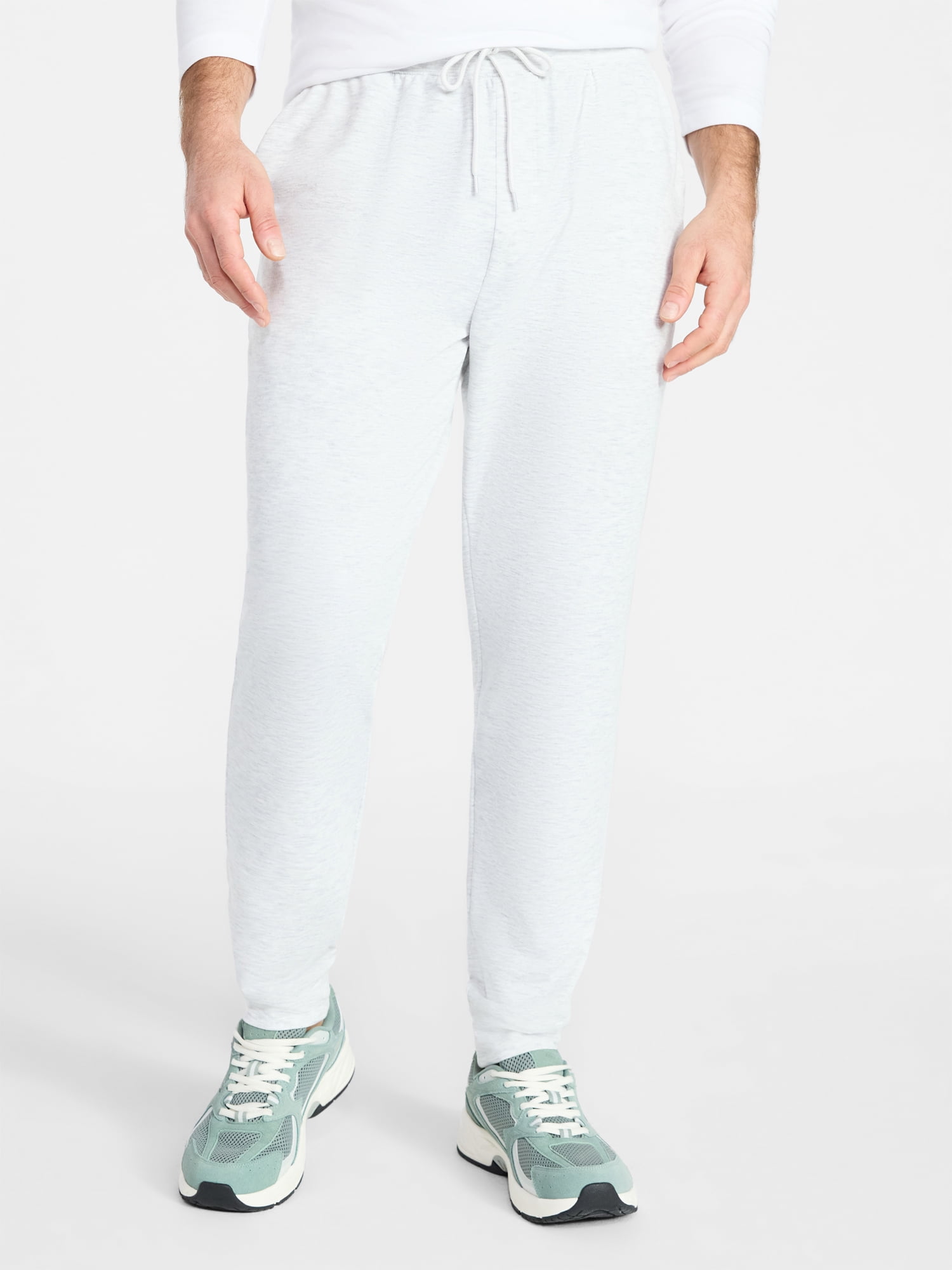 Athletic Works Men's and Big Men's Active Knit Jogger Pants, Sizes XS-5XL