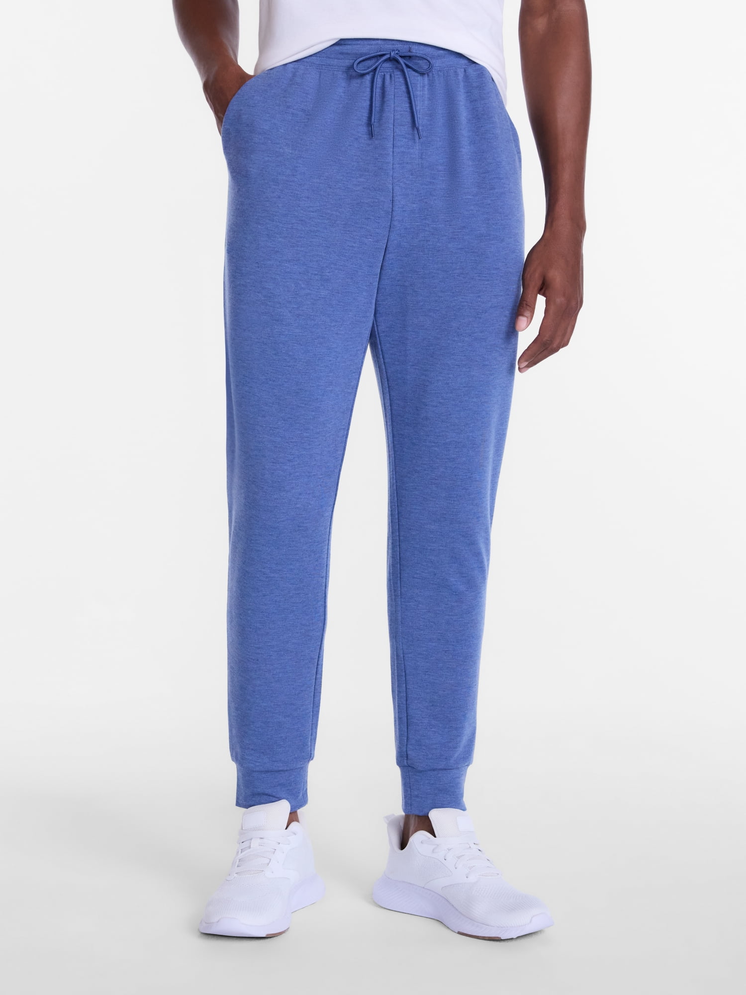 Athletic Works Men's and Big Men's Active Knit Jogger Pants, Sizes XS-5XB
