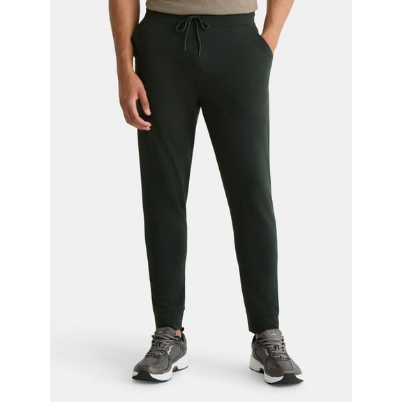 Athletic Works Men's and Big Men's Active Knit Jogger Pants, Sizes XS-5XL