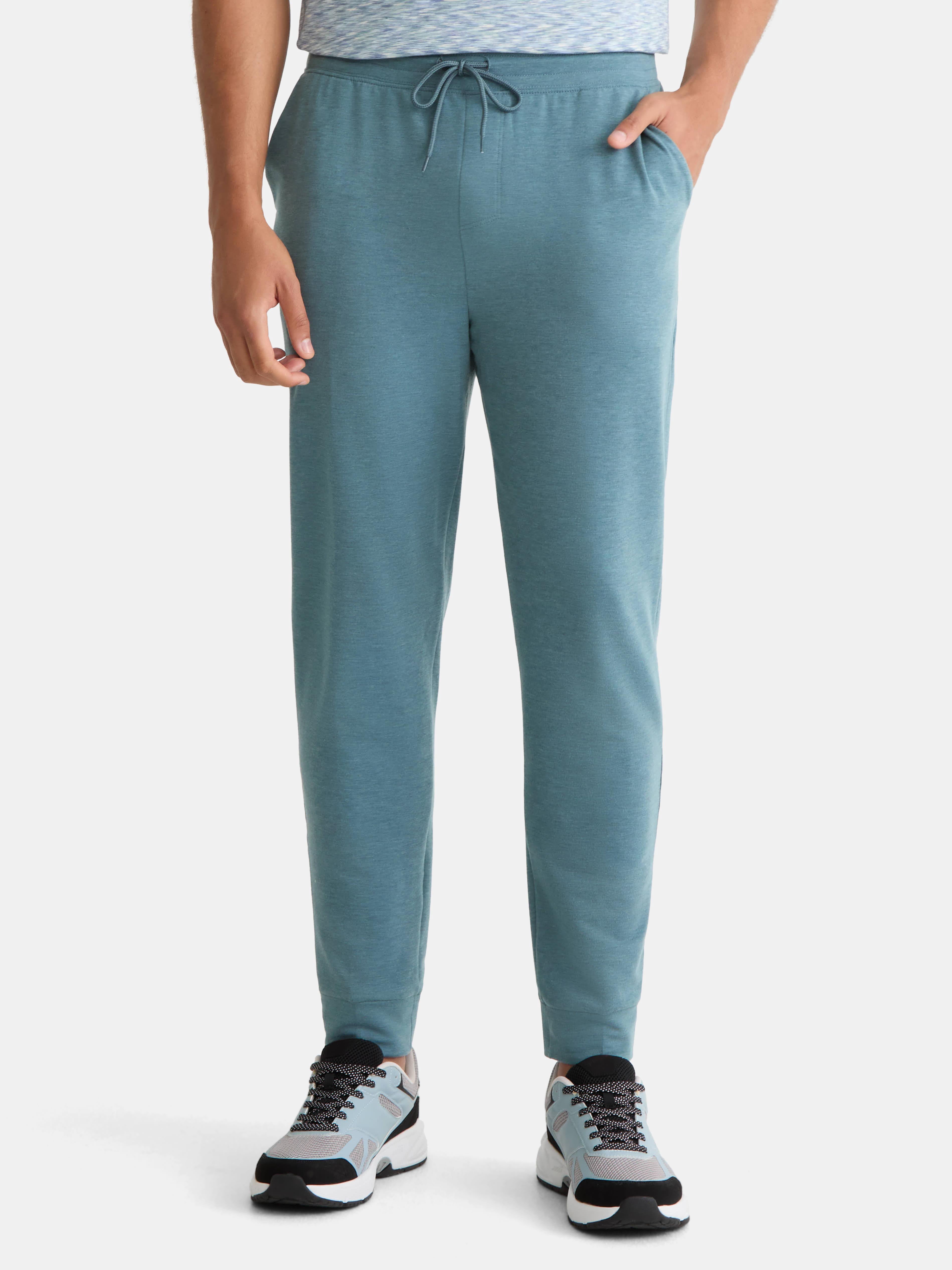 Athletic Works Men's and Big Men's Active Knit Jogger Pants, Sizes XS-5XL