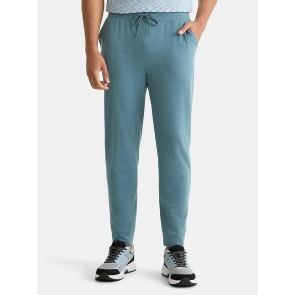 Athletic Works Men's and Big Men's Active Knit Jogger Pants, Sizes XS-5XL