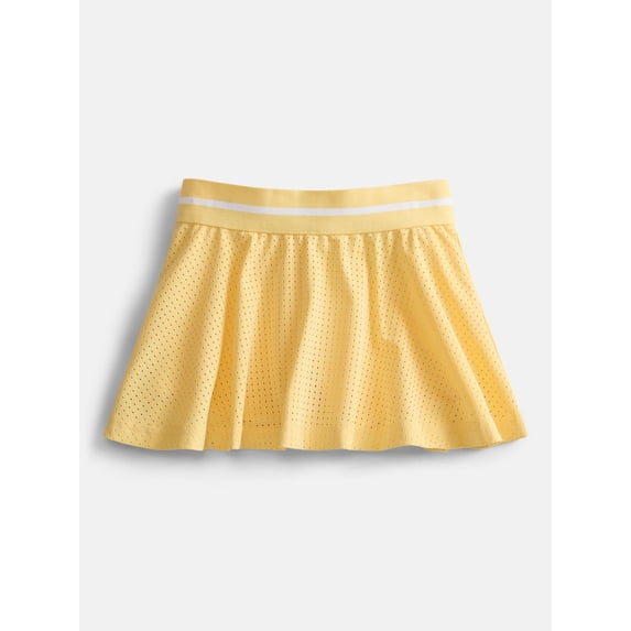 Athletic Works Girls' Mesh Skort, Sizes 4-18 & Plus