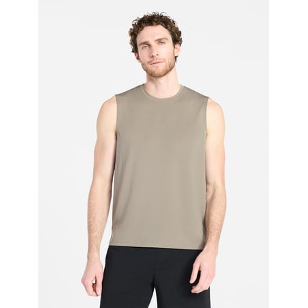 Athletic Works Men’s Sleeveless Mesh Muscle Tee, Sizes XS-5XL