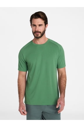 Men's and Big Men's DriWorks Mesh Tee with Short Sleeves, Sizes XS-5XL