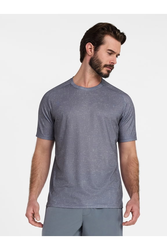 Men's and Big Men's DriWorks Mesh Tee with Short Sleeves, Sizes XS-5XL