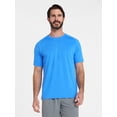 thumbnail image 1 of Athletic Works Men's and Big Men's DriWorks Mesh Tee with Short Sleeves, Sizes XS-5XL, 1 of 5