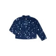 thumbnail image 1 of Athletic Works Girls Microfleece Quarter Zip Pullover Jacket, Sizes 4-18 & Plus, 1 of 3
