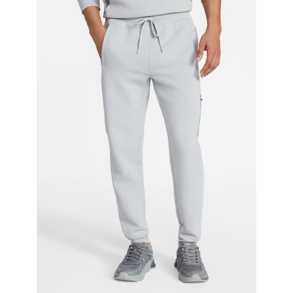 Athletic Works Men's and Big Men's Mix Media Joggers, Size S-4XL