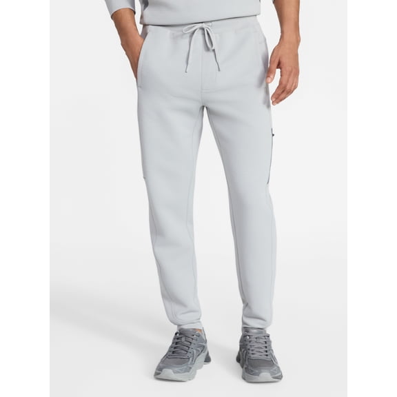 Athletic Works Men's and Big Men's Mix Media Joggers, Size S-4XL