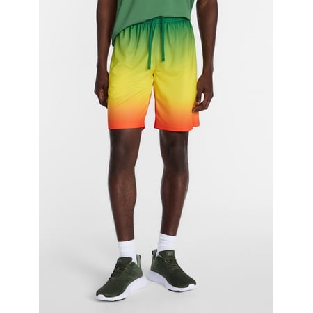 Athletic Works Men's and Big Men's Mesh Shorts, 7" Inseam, Sizes XS-5XB
