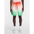 thumbnail image 1 of Athletic Works Men's and Big Men's Ombre Mesh Shorts, 7" Inseam, Sizes XS-5XL, 1 of 5