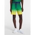 thumbnail image 1 of Athletic Works Men's and Big Men's Ombre Mesh Shorts, 7" Inseam, Sizes XS-5XL, 1 of 5