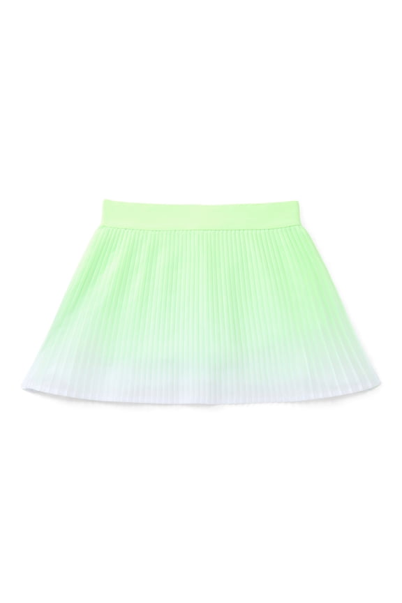Girls Active Pleated Ombré Skort, Sizes 4-18