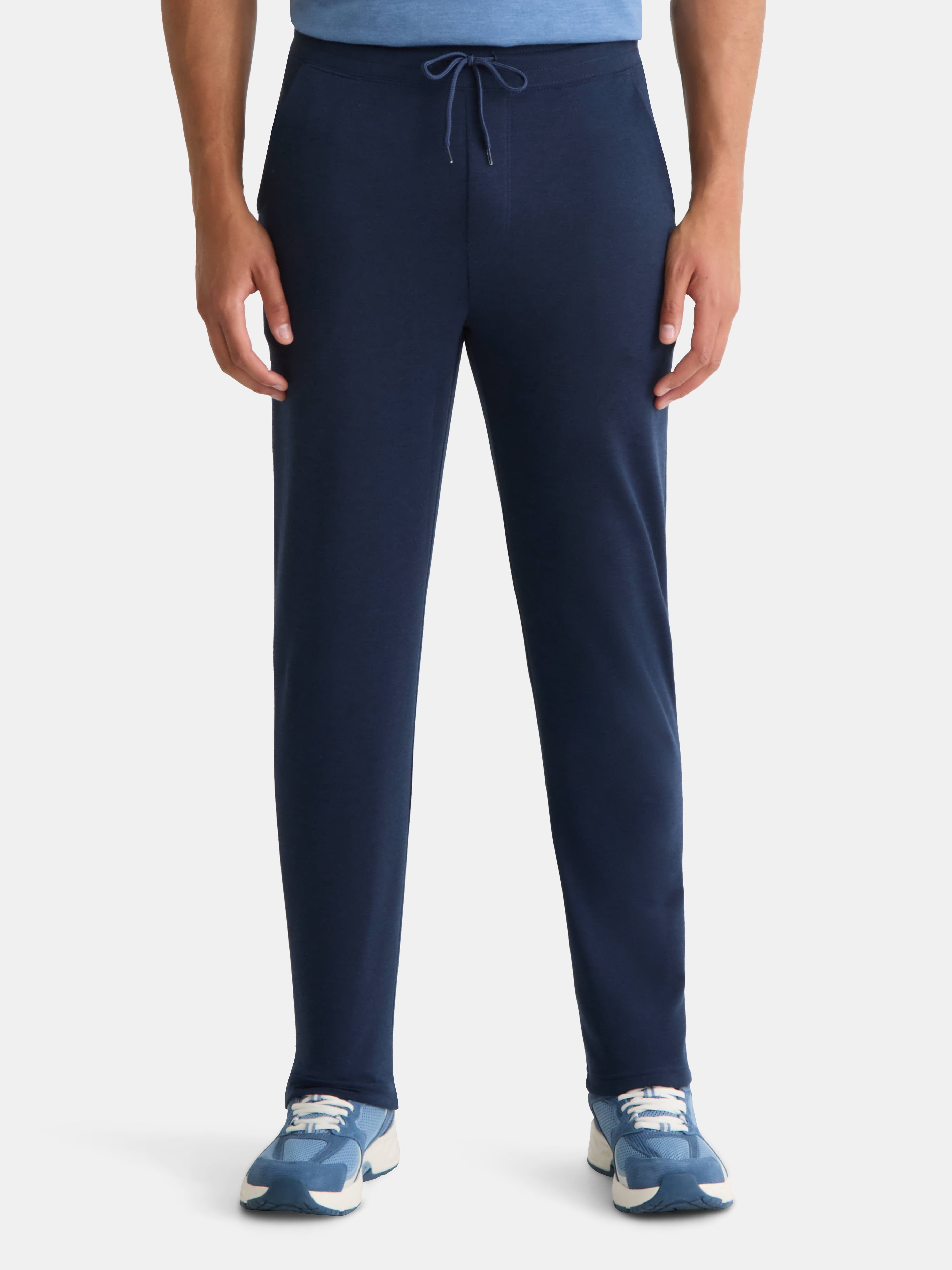 Athletic Works Men's and Big Men's French Terry Relaxed Sweatpants, Sizes XS-4XLT