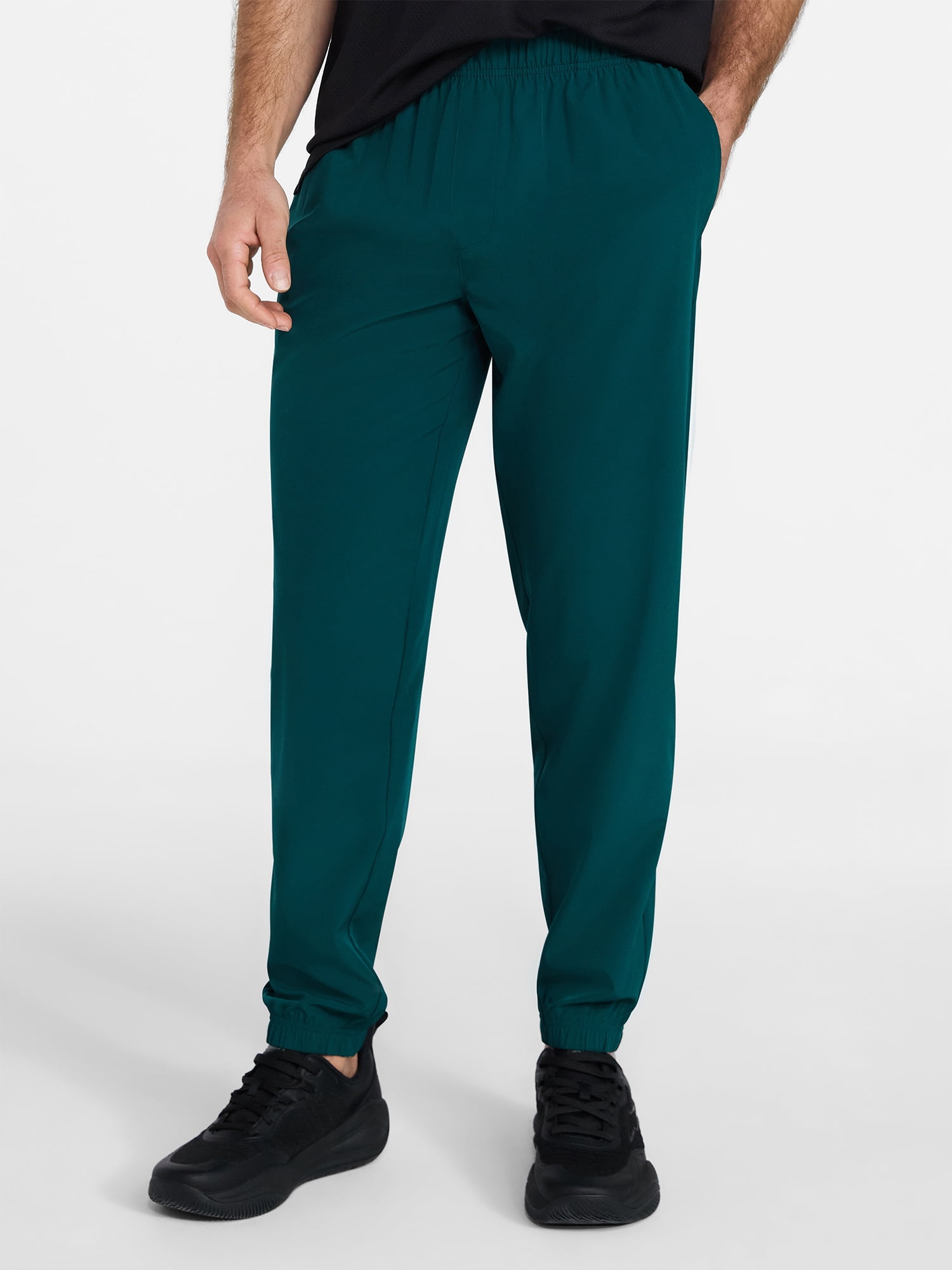 Athletic Works Men's and Big Men's Woven Jogger Pants, Sizes S-3XL
