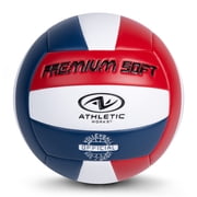 Athletic Works Size 5 Patriotic Volleyball for Practice or Gameplay, Official Size and Weight