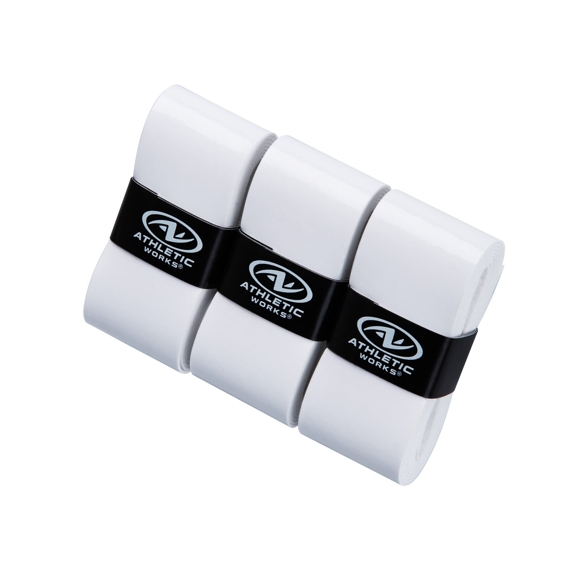 Athletic Works Pickleball Overgrip 3-Pack, White