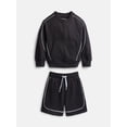 thumbnail image 1 of Athletic Works Boys Fleece Sweatshirt and Sweatshorts Set, 2 Piece, Sizes 4-18 & Husky, 1 of 3