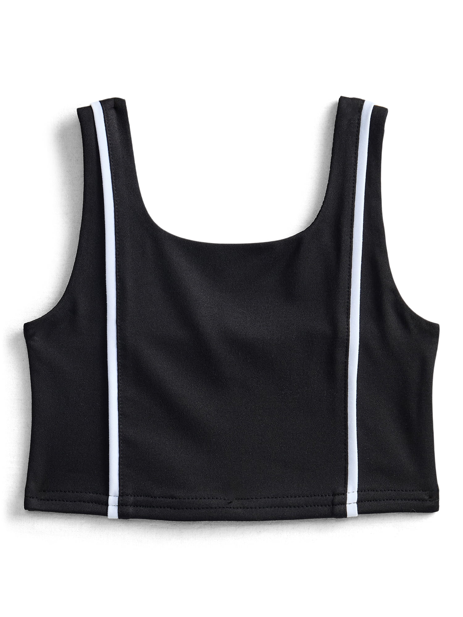 Athletic Works Girl’s Active Piped Sports Bra, Sizes 4-18
