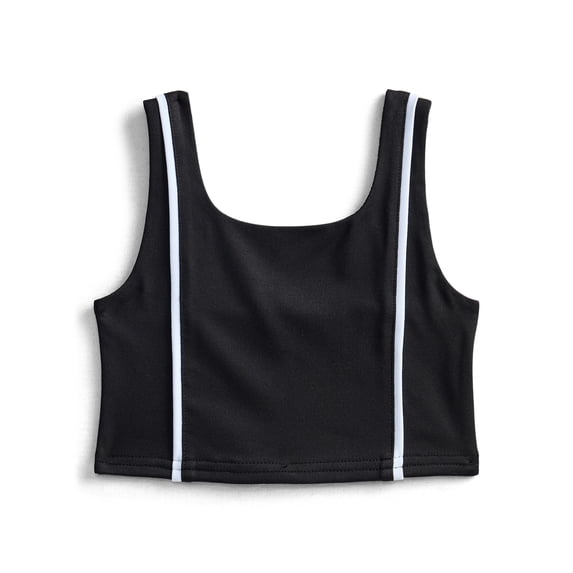 Athletic Works Girl’s Active Piped Sports Bra, Sizes 4-18