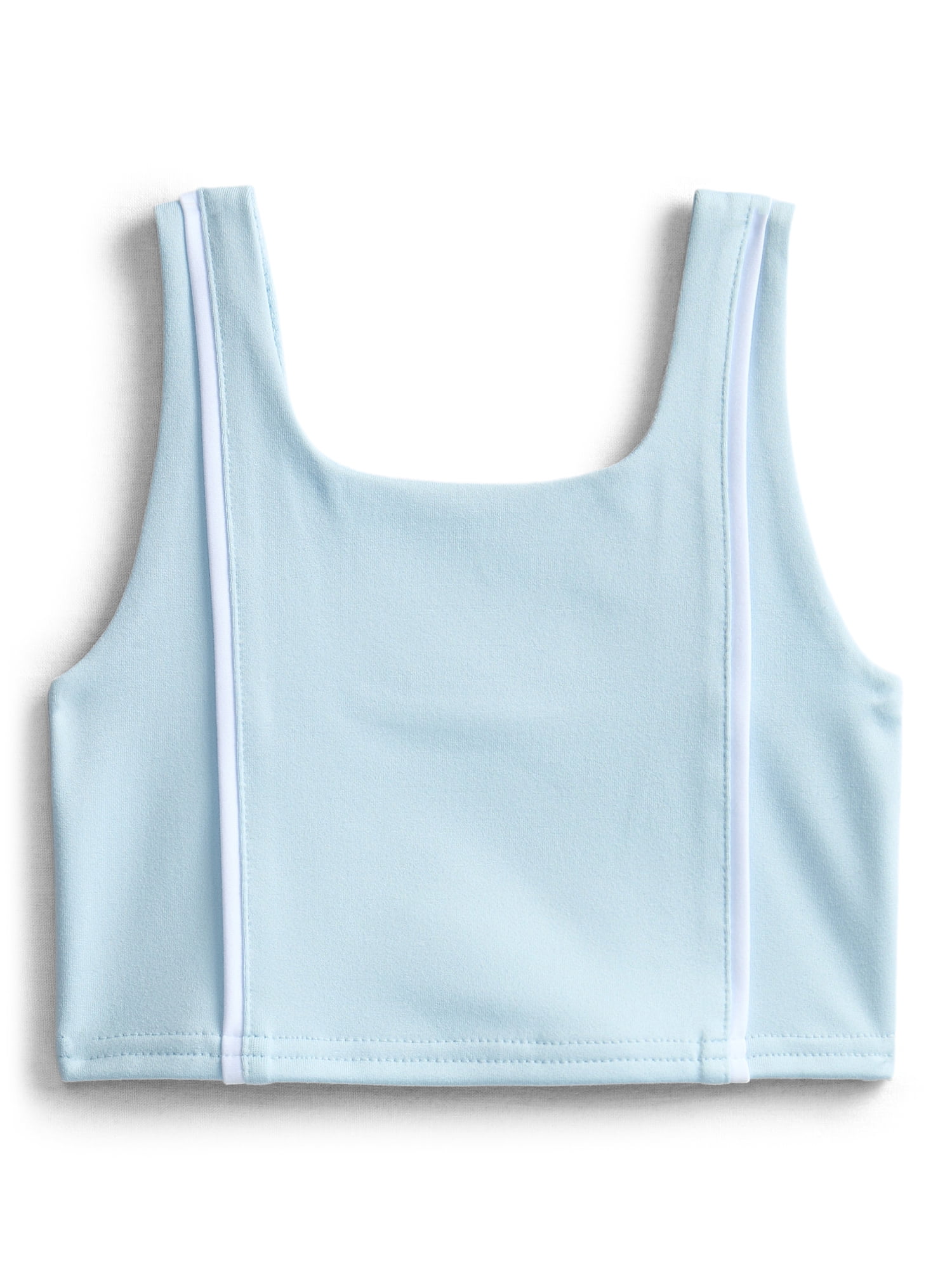 Athletic Works Girl’s Active Piped Sports Bra, Sizes 4-18