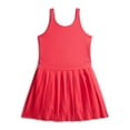 thumbnail image 1 of Athletic Works Girls Active Pleated Dress, Sizes 4-18, 1 of 3