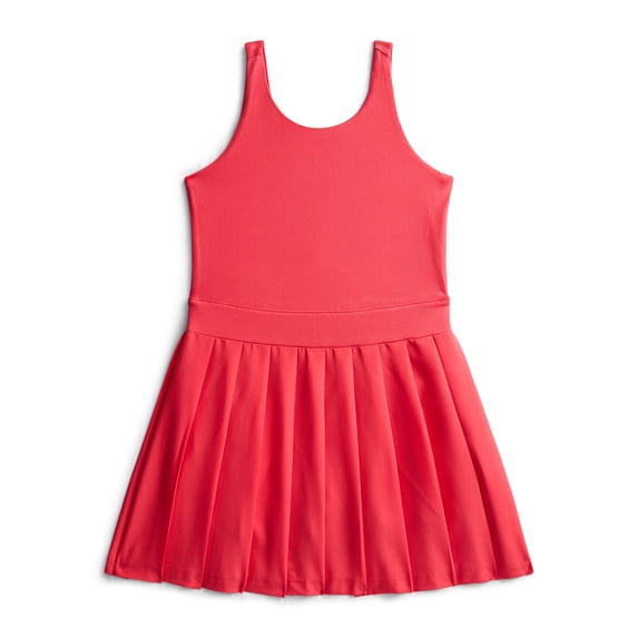 Athletic Works Girls Active Pleated Dress, Sizes 4-18